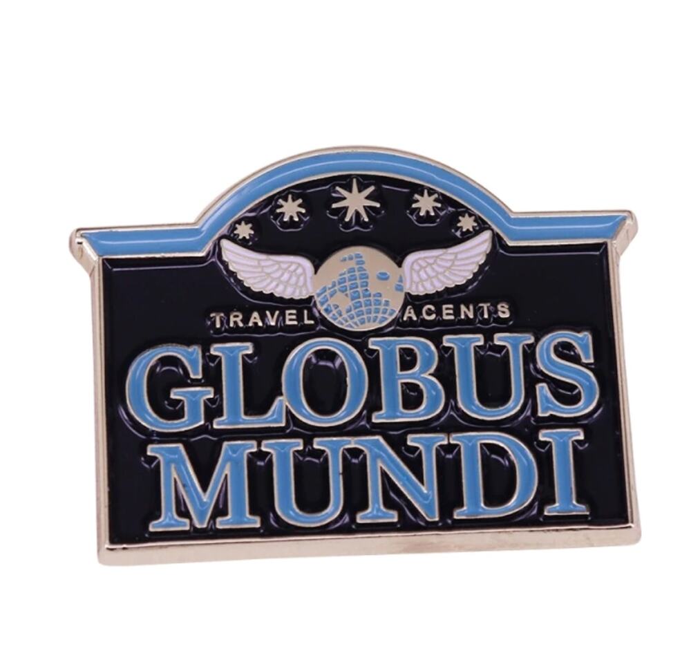 Harry Potter Globus Mundi Travel Agent Enamel Pins 275-1